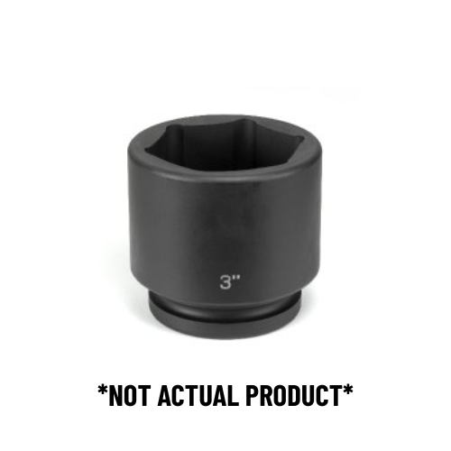 6 Point Standard Fractional Impact Socket | 4082R Grey Pneumatic