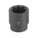 3/4 in x 1/2 in Drive 8 Point Impact Socket | 2524S Grey Pneumatic