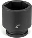 3/4 in Drive x 1-3/4 in 6-Point Fractional Impact Socket | 3056R Grey Pneumatic