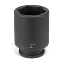 3/4" Drive 6-Point Deep Fractional Impact Socket - 1" | 3032D Grey Pneumatic