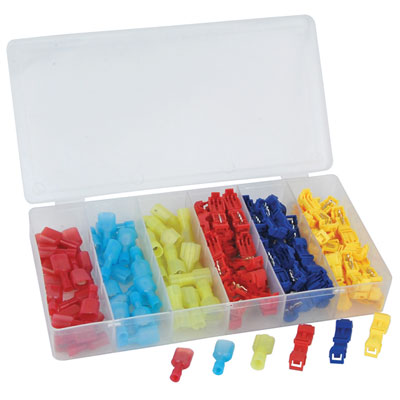 120 Piece T-Tap Terminal Assortment | 397 ATD Tools