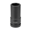 1" Drive x 1-1/8" Extra Deep Thin Wall Socket | 4036DT Grey Pneumatic