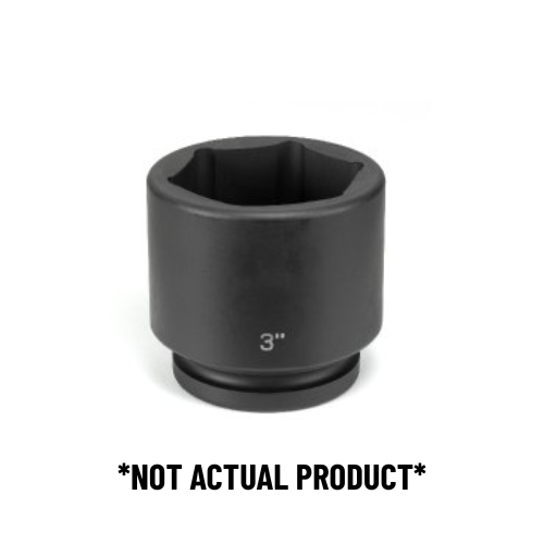 6 Point Standard Fractional Impact Socket | 4050R Grey Pneumatic