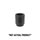 6 Point Deep Fractional Impact Socket | 4062D Grey Pneumatic