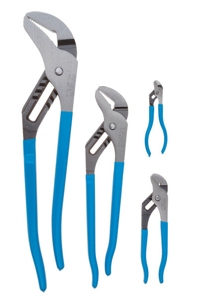 4- Piece. Pro's Choice Tongue & Groove Plier Set | PC-1 ChannelLock