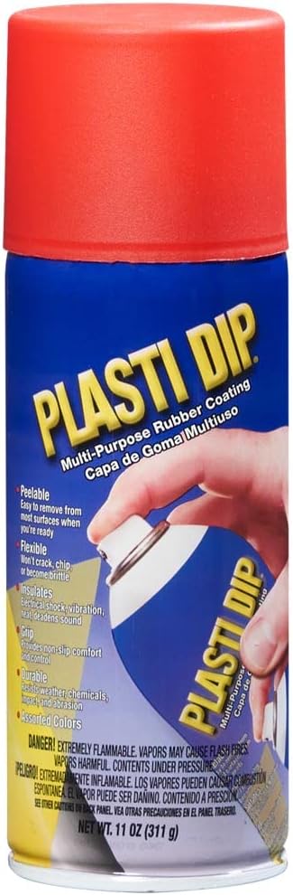 Red Multi-Purpose Rubber Spray Coating | 11201 Plastic Dip