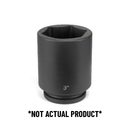 6 Point Deep Fractional Impact Socket | 4034D Grey Pneumatic
