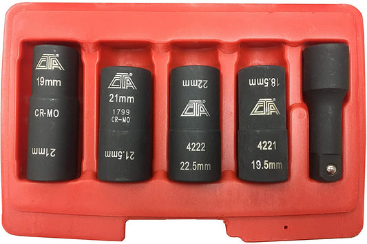 5 Pc. Flip Socket Set | 1463 CTA Tools