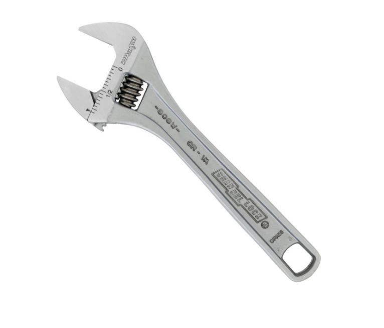 6-Inch Wide Capacity Chrome Adjustable Wrench | 806W ChannelLock
