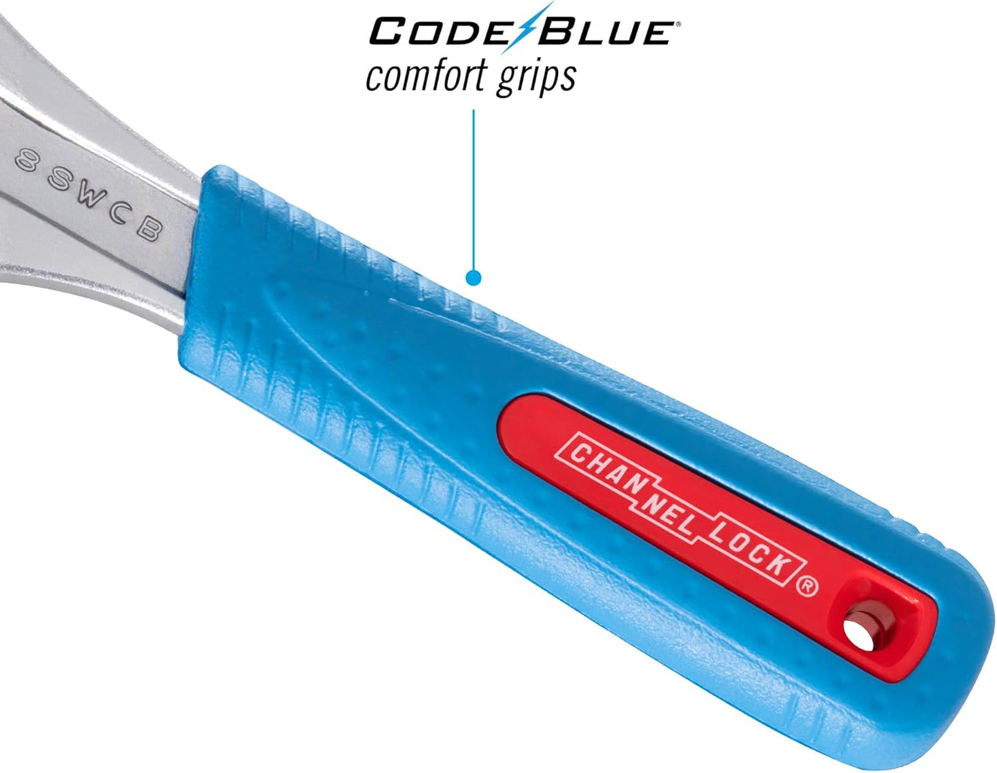 8" WIDEAZZ® Slim Jaw Adjustable Wrench | 8SWCB ChannelLock