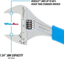 8" WIDEAZZ® Adjustable Wrench | 8WCB ChannelLock