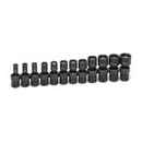 12-pc. Magnetic Standard Length Universal Metric Impact Socket Set | 9712UMG Grey Pneumatic