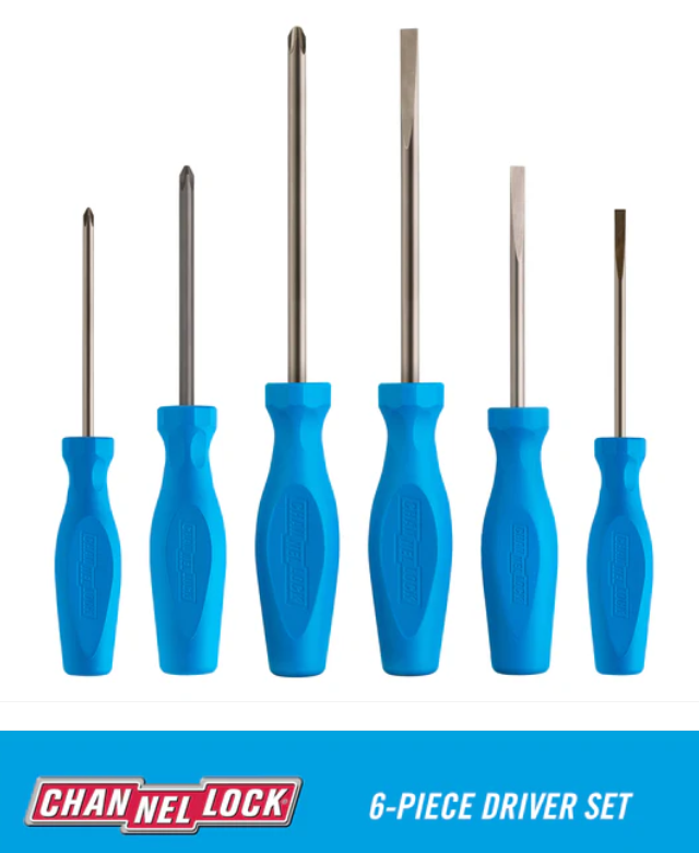 6 Piece Screw Driver | SD-6H ChannelLock
