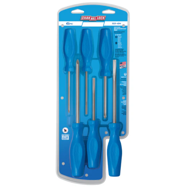 6 Piece Screw Driver | SD-6H ChannelLock