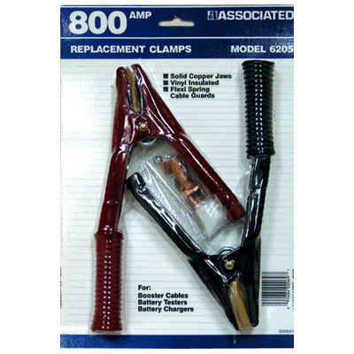 Heavy Gauge Copper Replacement Booster Clamps |6205 Associated Equipment