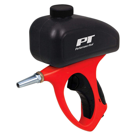 Abrasive Spot Blaster Gun Plus 2 Bottles of Silicone Carbide | M545 Performance Tool
