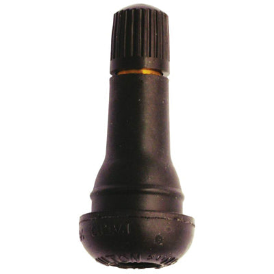 Rim Hole Diameter: .453"; Effective Length: 1-1/4". 2 per card. Snap-in type construction for fast and easy installation. Cap thread size: 305-32. Ozone resistant rubber. Maximum cold inflation pressure may not exceed: 60 psi.