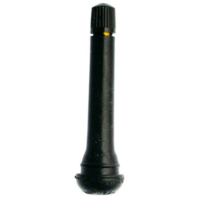 Rim Hole Diameter: .453"; Effective Length: 2-1/2". 2 per card. Snap-in type construction for fast and easy installation. Cap thread size: 305-32. Ozone resistant rubber. Maximum cold inflation pressure may not exceed: 60 psi.