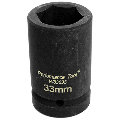 1 in. Drive Budd Wheel Socket 33MM | W83033 Performance Tool