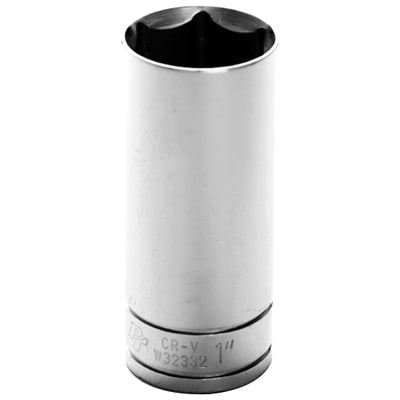 1/2 in. Drive 6 Point Deep Socket 1 in. | W32332 Performance Tool
