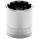 1/2 in. Drive 12 Point Standard Socket 1-3/16 in. | W32538 Performance Tool