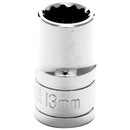 1/2 in. Drive 12 Point Standard Socket 13MM | W32813 Performance Tool