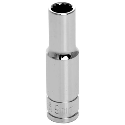 3/8 in. Drive 12 Point Deep Socket 9MM | W38709 Performance Tool