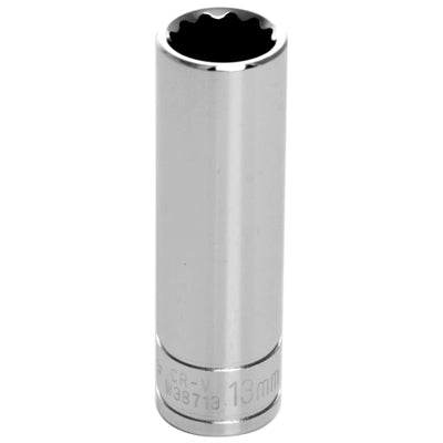 3/8 in. Drive 12 Point Deep Socket 13MM | W38713 Performance Tool