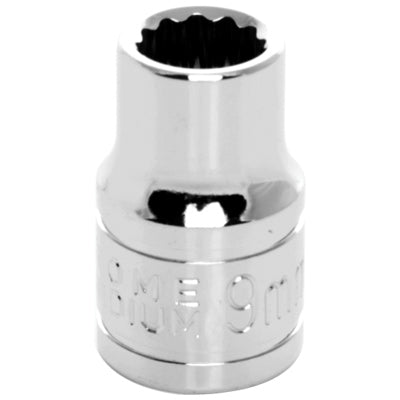 3/8 in. Drive 12 Point Standard Socket 9MM | W38809 Performance Tool