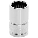 3/8 in. Drive 12 Point Standard Socket 12MM | W38812 Performance Tool