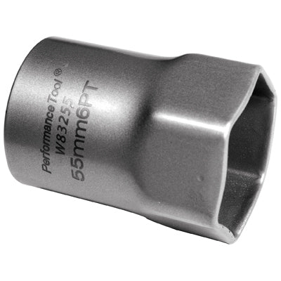 1/2 Drive Lock Nut Socket 55MM Hex | W83255 Performance Tool