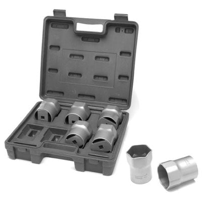 7 Piece 1/2 in. Drive Wheel Bearing LockNut Socket Tech Kit | W89314 Performance Tool